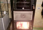 termo stufa a legna con forno