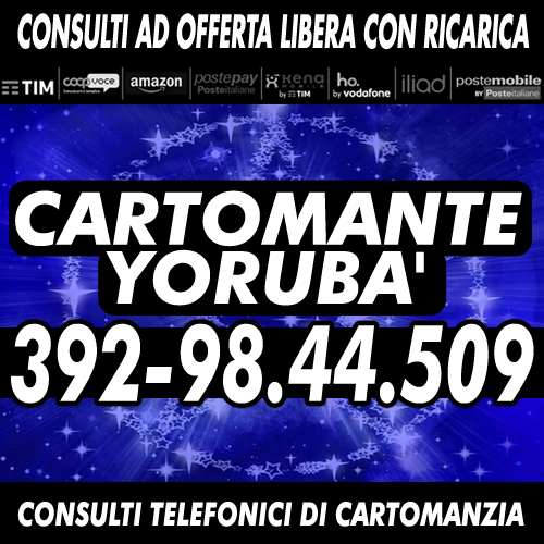 STUDIO DI CARTOMANZIA CARTOMANTE YORUBA’