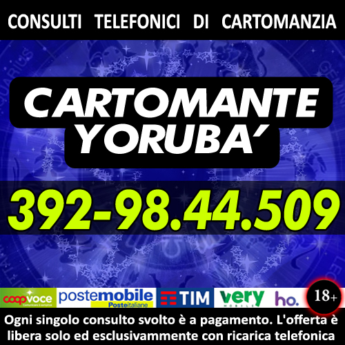 STUDIO DI CARTOMANZIA CARTOMANTE YORUBA’