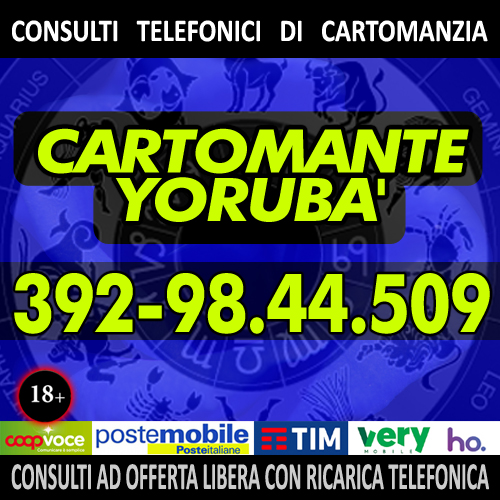 STUDIO DI CARTOMANZIA CARTOMANTE YORUBA’