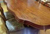 Tavolo ovale legno massello