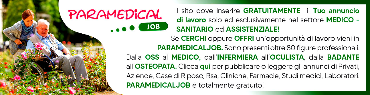 Paramedicaljob lavoro in ambito medico sanitario