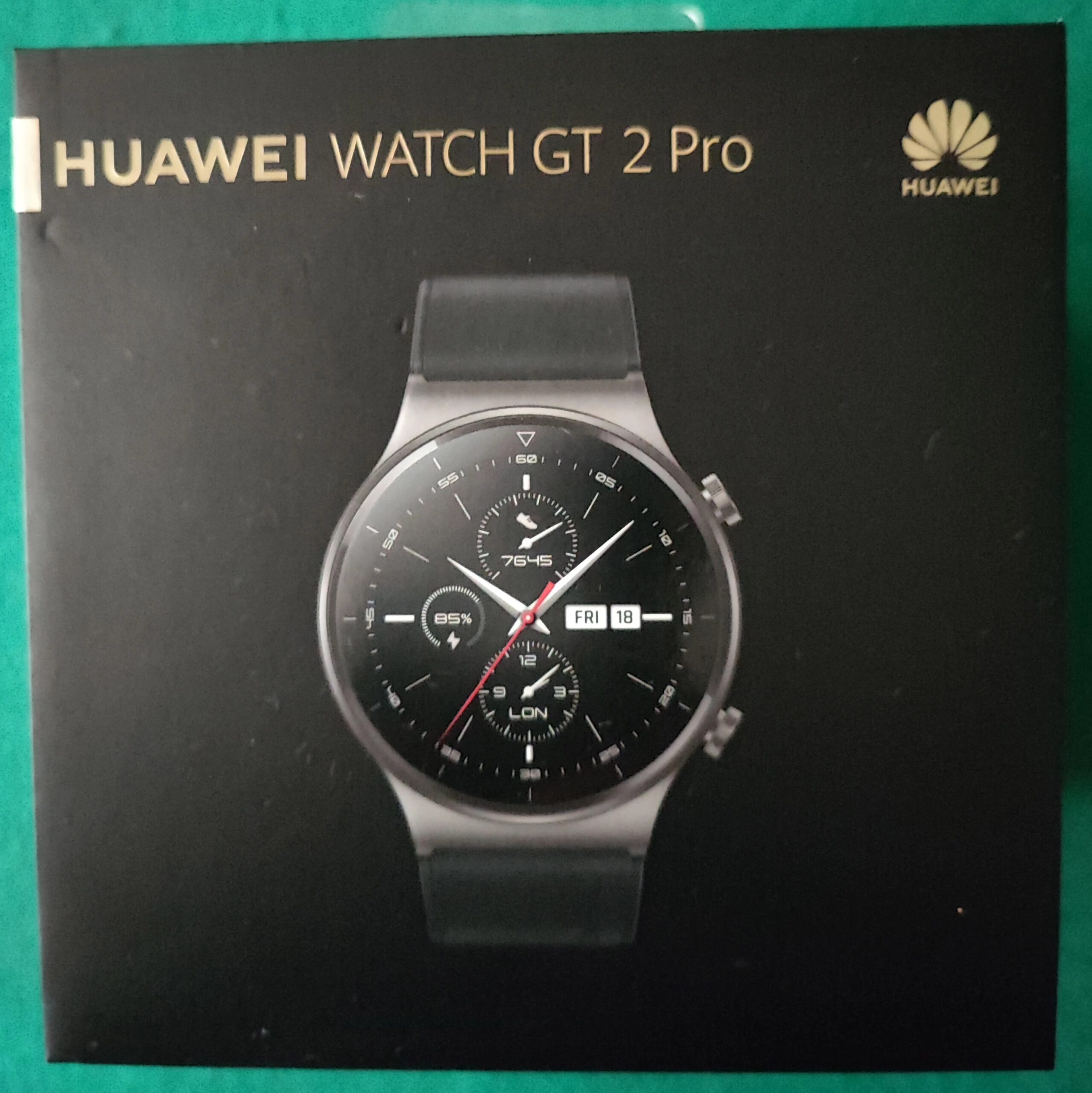 HUAWEI SMARTWATCH GT2 PRO NERO ORIGINALE ANNO 2022