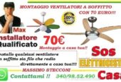 Montaggio ventilatori Roma