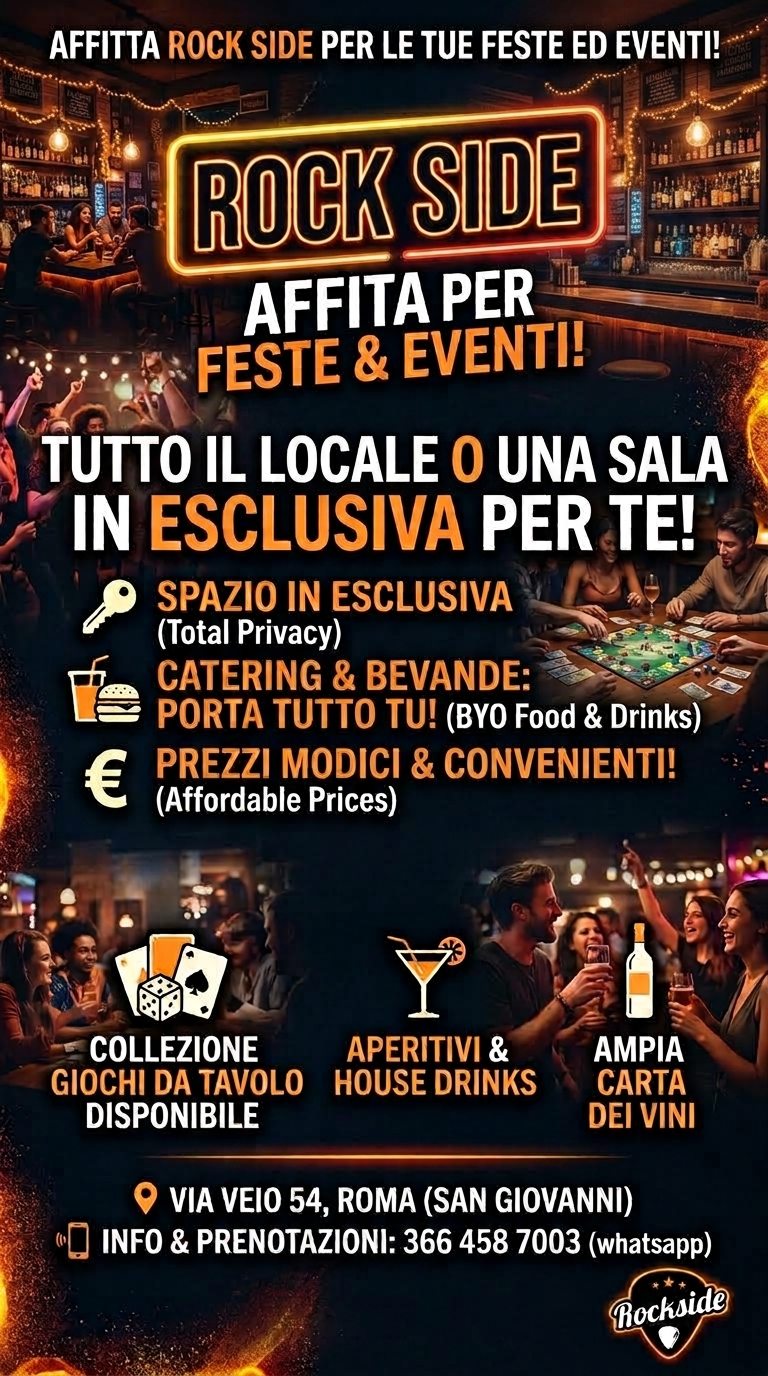 🎉 Affitto Intera Location per Feste ed Eventi